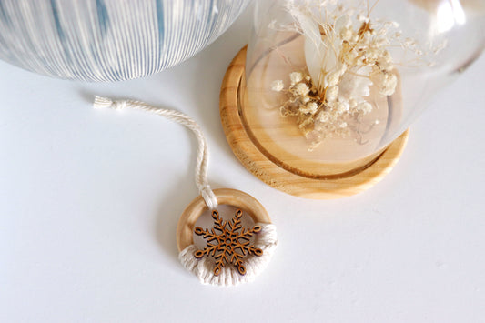 Snowflake Christmas Tree Decoration